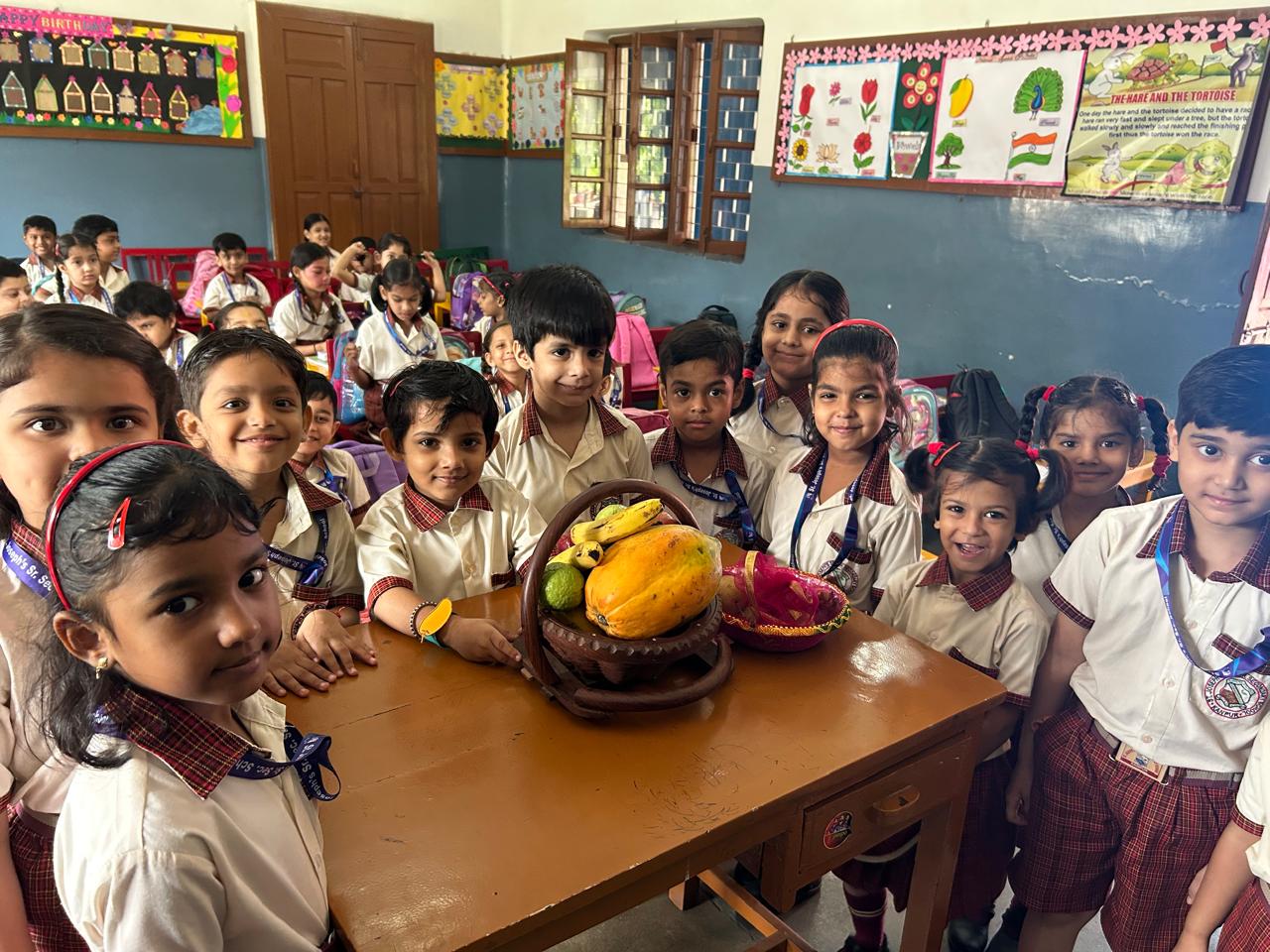 FRUITS DAY CELEBRATION- KG SECTION